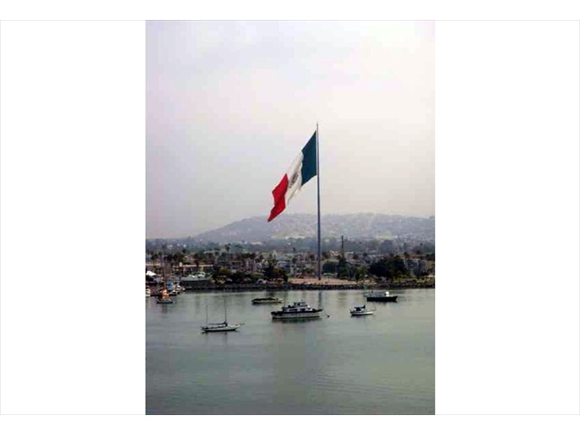 Asta Bandera Monumental 100.00 m., Ensenada, B.C