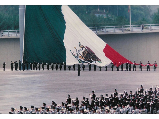 Asta Bandera Monumental 100.00 m., Heroico Colegio Militar, Tlalpan, D.F
