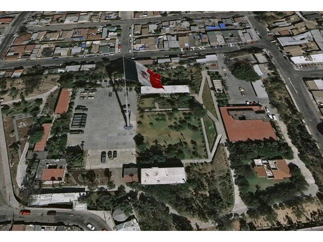 Asta Bandera Monumental 100.00 m., Tijuana, B.C